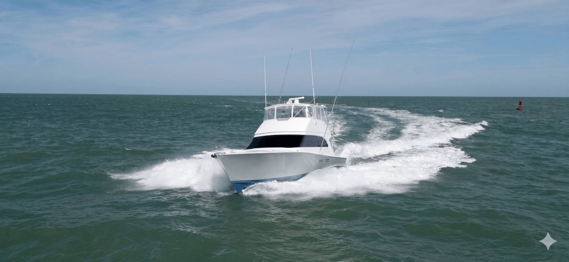 Restless Lady — 56-foot Post Yacht running offshore