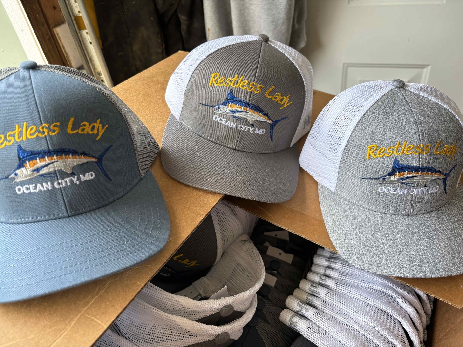 Restless Lady at the dock in Ocean City