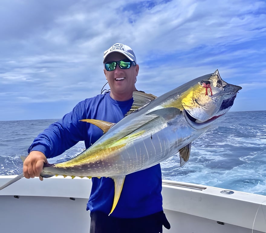YFT and warm water in Norfolk canyon